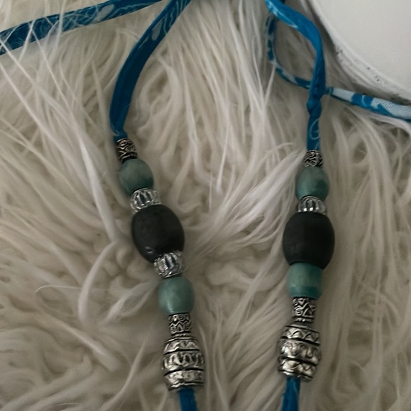 Beautiful Cristinalove Beaded Halter Midi Summer Dress Size M | Medium 🌴☀️ - Picture 2 of 3